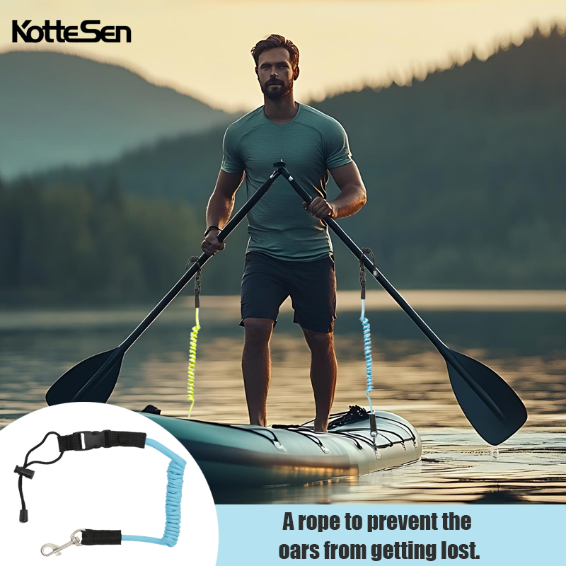 Fishing Kayak Paddle - Paddle Rope, Inflatable Kayak Anti-Loss Safety